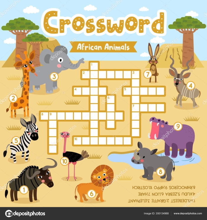 Math Crosswords worksheet for First Grade