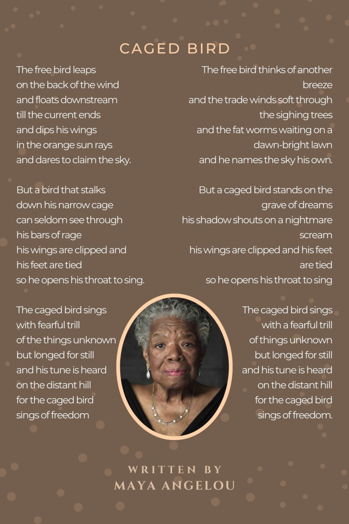 Maya Angelou worksheet for second graders focusing on her contributions as an author and activist