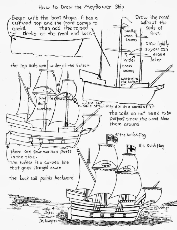 The Mayflower worksheet for fourth graders exploring the Pilgrims' journey