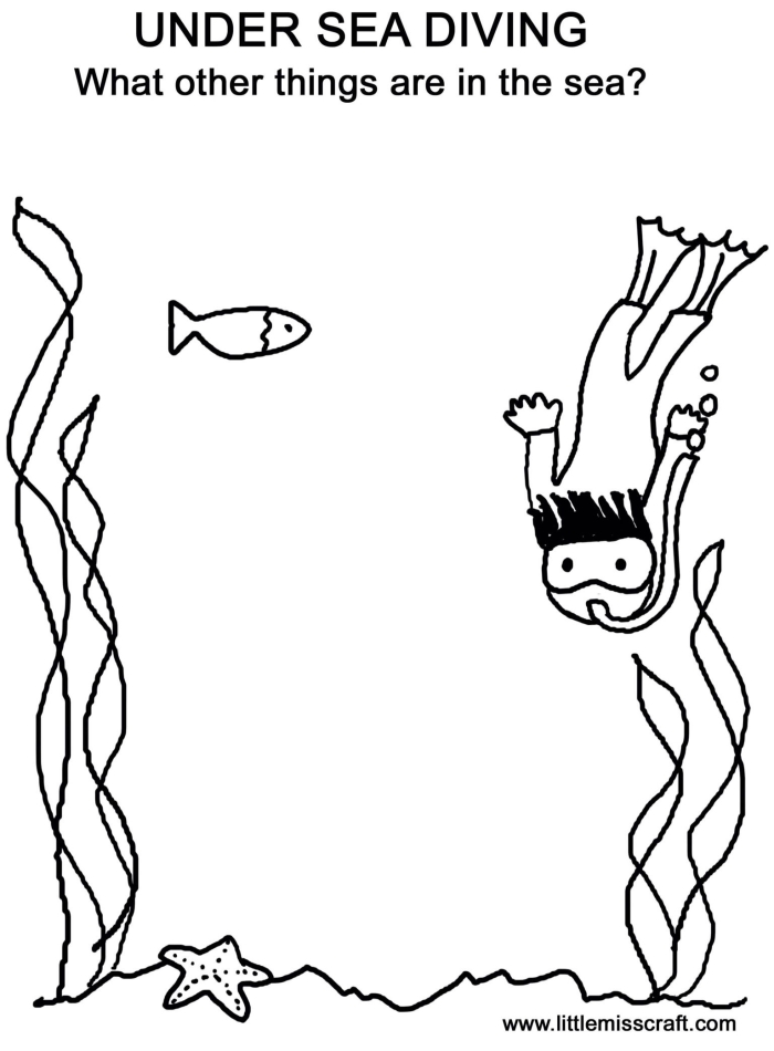 Colorful sea creatures measurement worksheet for second graders to explore fun facts. Engaging activity featuring rulers for measuring underwater animals.