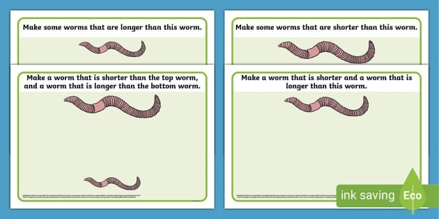 Image title for an engaging geography activity featuring worm measurement ALT text for a fun worksheet on measuring worms for second graders