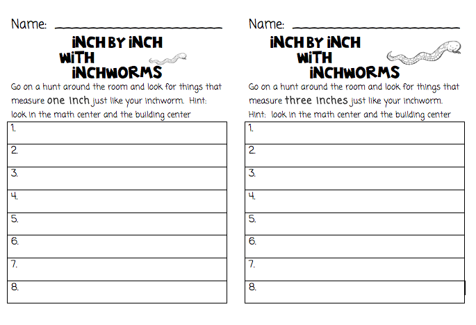 Engaging Measuring Worms Worksheet for Second Graders Colorful worksheet featuring fun activities for measuring worms in a geography lesson