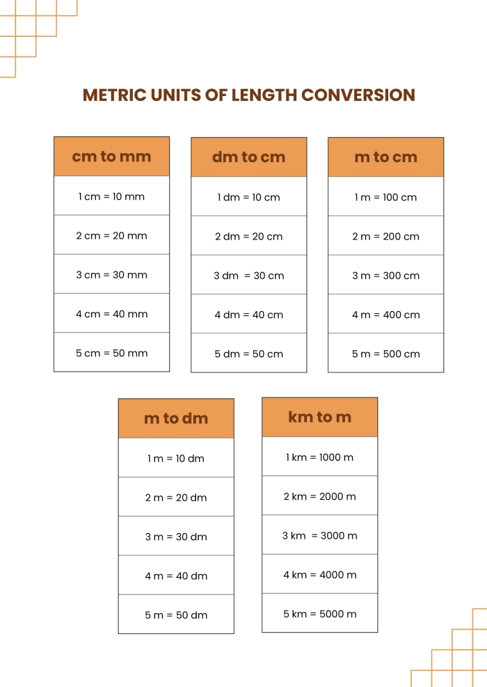 Metric Length Conversion Worksheet for Grade 5 Exercise 11 Fifth grade worksheet for practicing metric unit length conversions