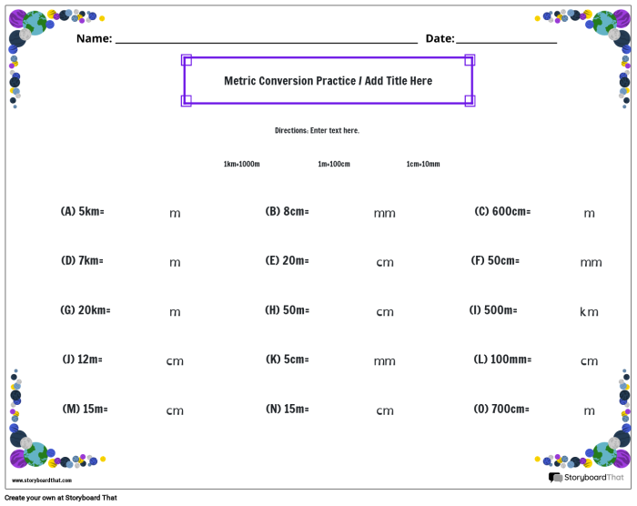Metric Measurements Worksheet Number Eleven for Fifth Grade Math Skills Fifth grade students practice converting metric measurements with this educational worksheet