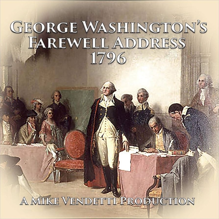 Seventh grade students completing a primary source analysis worksheet about George Washington's farewell address and early American nation-building