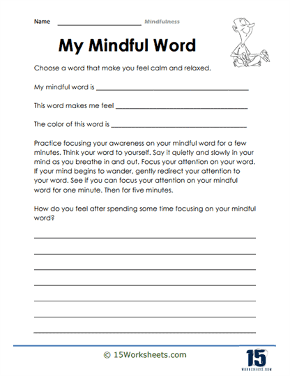 Mindful Listening Worksheet 16 Geometry Sound Hunt Activity Pre-K student using a Mindful Listening worksheet to identify sounds like a wise owl