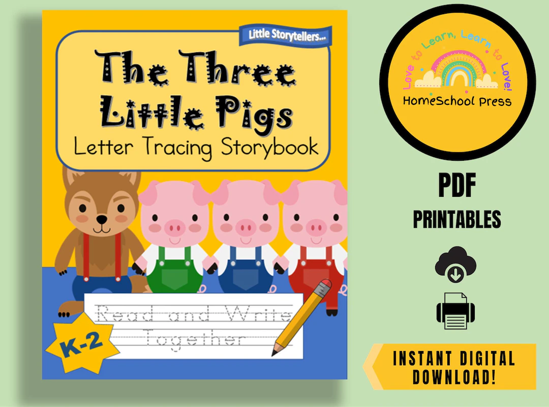 A colorful worksheet for kindergarteners featuring a mini storybook about a pig to enhance phonics skills. Mini Storybook Worksheet: The Pig for Kindergarten Phonics.