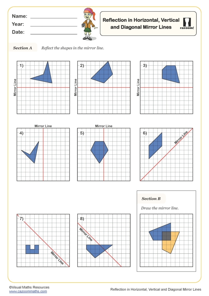Mirror and Window Identity Activity Reflection Prompt for Sixth Grade Writers Sixth grade student worksheet showing reflection prompts with mirror and window identity activity for exploring personal identity through writing and drawing