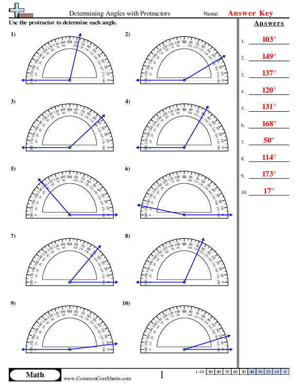 What is the Angle Worksheet Number Four Fourth grade geometry worksheet featuring a collection of practice problems to calculate missing angle measurements