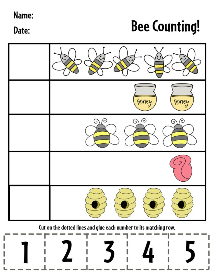 Missing Numbers Counting Bee Math Practice for Early Learners Kindergarten student completing a honeycomb grid by finding missing numbers in sequence from 1 to 100