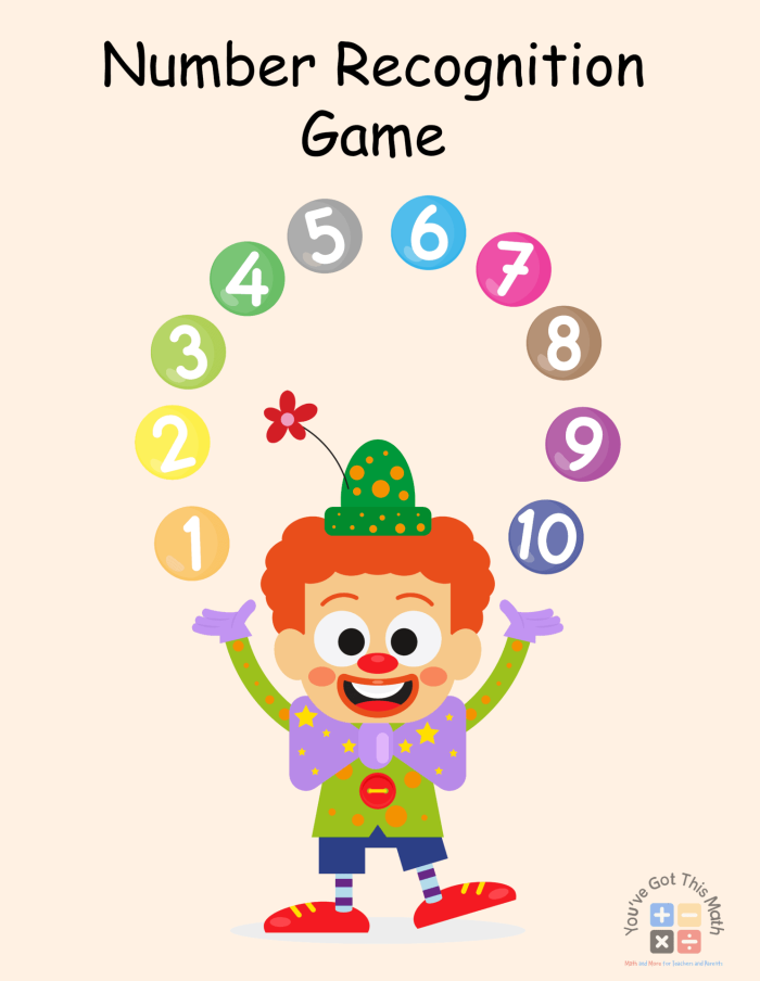 Colorful Missing Numbers Game worksheet featuring Jungle Joe for kindergarteners