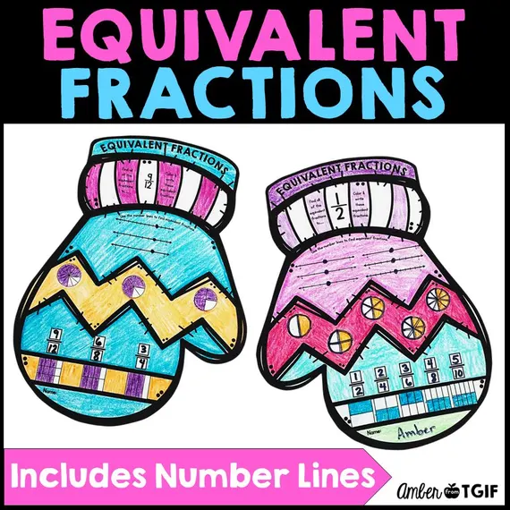 Mittens and Math worksheet featuring two-digit multiplication practice for fourth graders