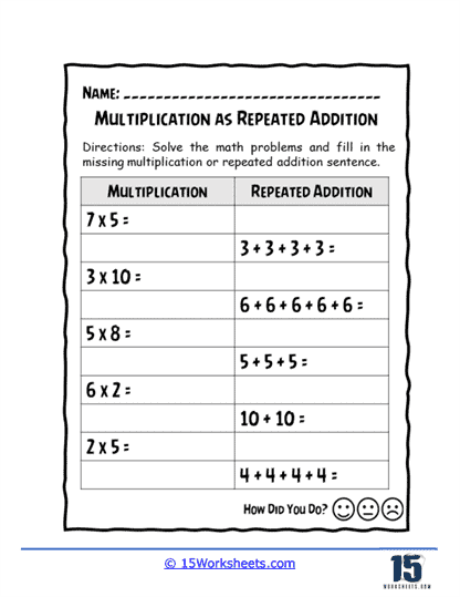 Mixed Math Practice Worksheet for Grade 4 Multiplication Addition and Subtraction 22 Fourth grade math worksheet featuring 24 mixed multiplication addition and subtraction problems