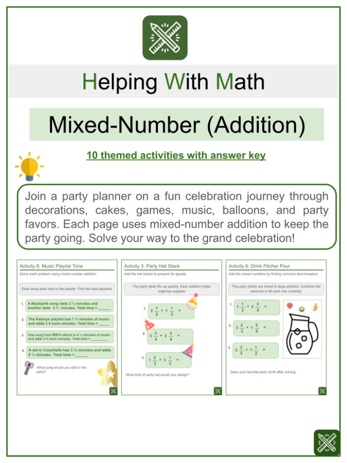 Third grade students practicing division accuracy with a 48 problem mixed minute math worksheet