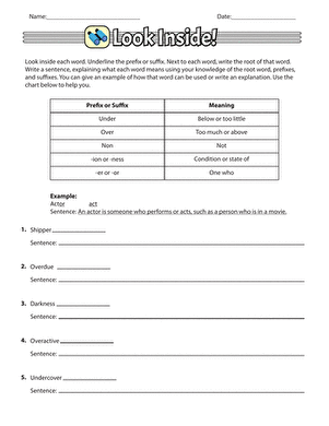Let's Soar in Grade 4: Language Arts Assessment Worksheet Image 4 Grade 4 Mixed Review Language Arts Assessment worksheet featuring diverse problems for students