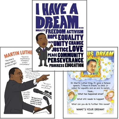 Worksheet for Readers’ Theater focusing on Martin Luther King, Jr. for fourth graders