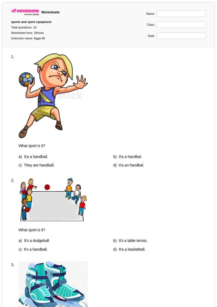 Make Change Sport Shop Math Worksheet for Second Grade Page 6 Second grade math worksheet featuring a sport shop theme to practice addition and making change