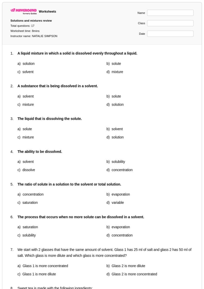Student working on a periodic table memory game worksheet featuring five additional elements