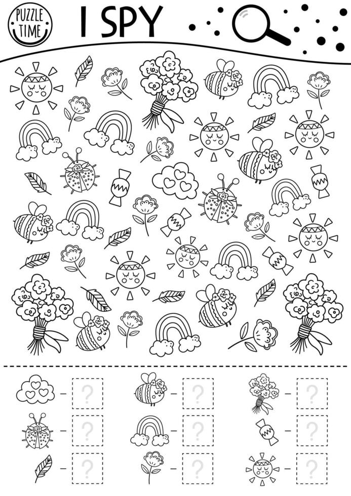 Kindergarten physical science worksheet showing a mother animal and her baby for children to color