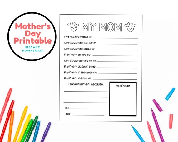 A joyful mother and child coloring page to explore the bond between them