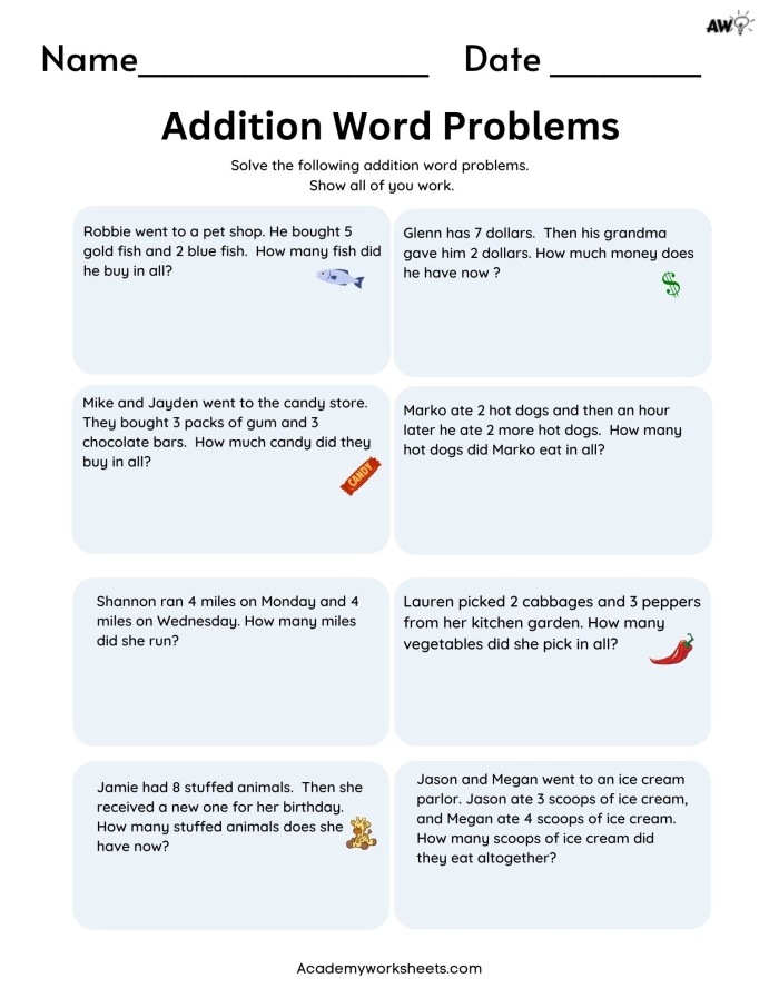 Stepping Through Addition and Subtraction Word Problems Worksheet 12 Third grade math worksheet for practicing multi-step addition and subtraction word problems