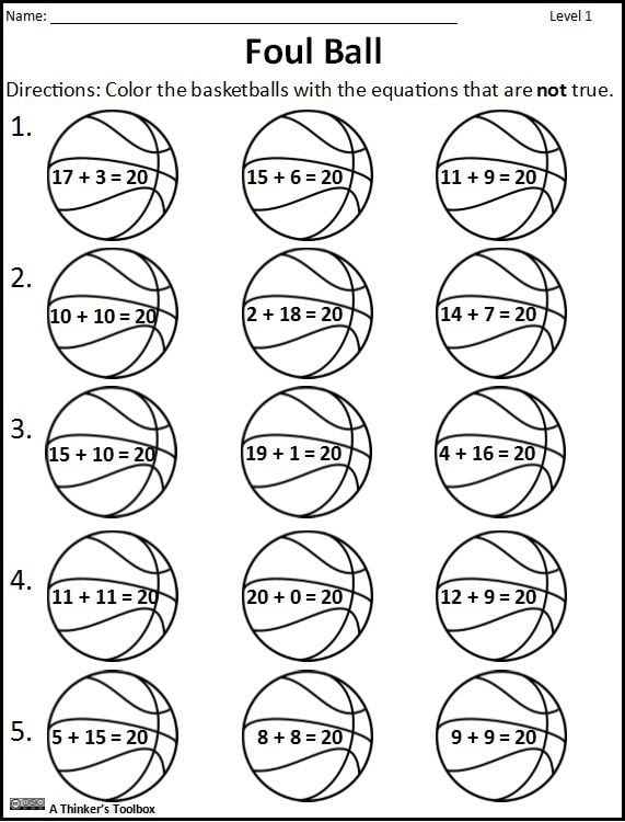 Math Madness Multiplication Facts Worksheet Number 6 for Fourth Grade Students Fourth grade student working on a Math Madness multiplication facts worksheet to improve fraction skills