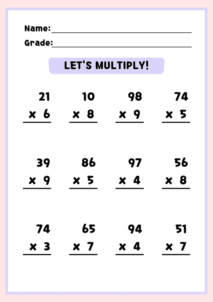 Third grade worksheet showing how to transition from repeated addition to multiplication by grouping objects