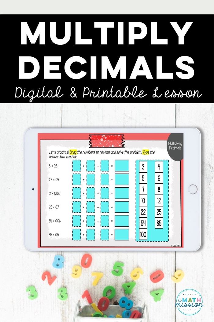 Third grade student practicing multiplication by 9 with a cake themed color by number worksheet