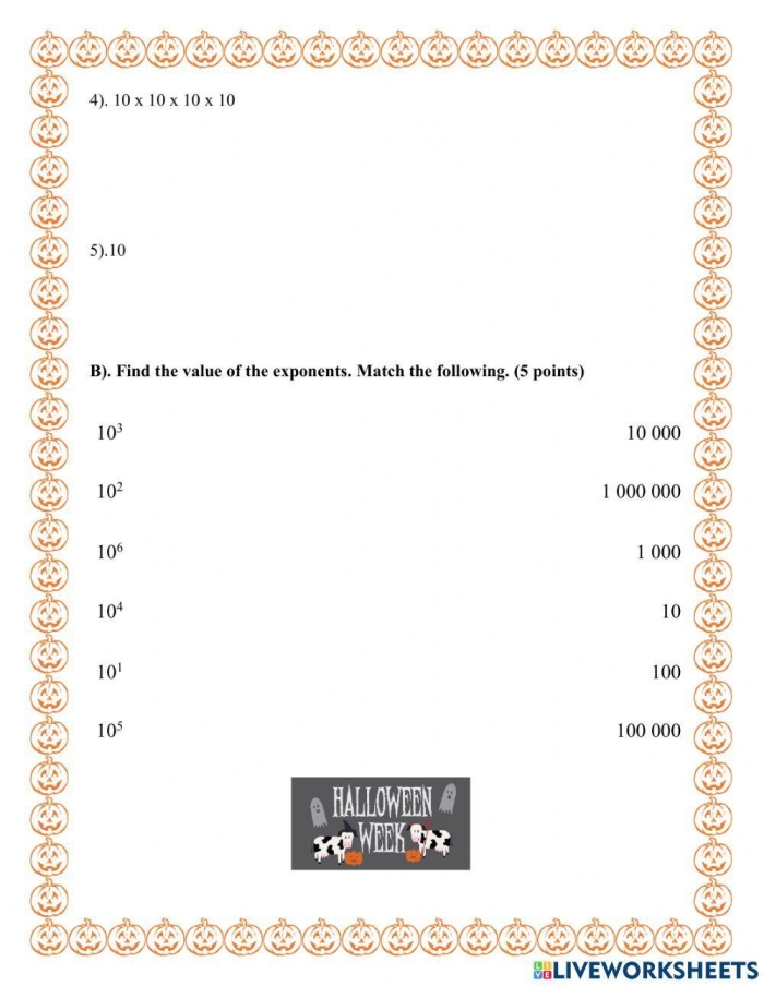 Multiplying by Powers of 10 Practice Worksheet 20 Fifth grade math worksheet focused on multiplying integers and decimals by powers of 10