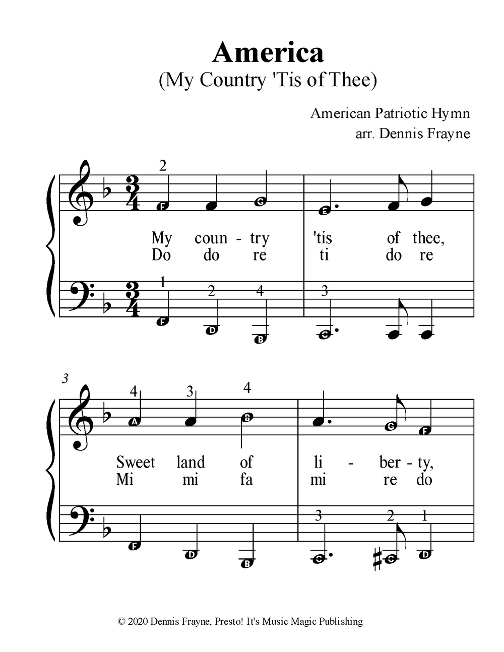 Lyrics worksheet for "My Country 'Tis of Thee" with coloring activities for Pre-K kids