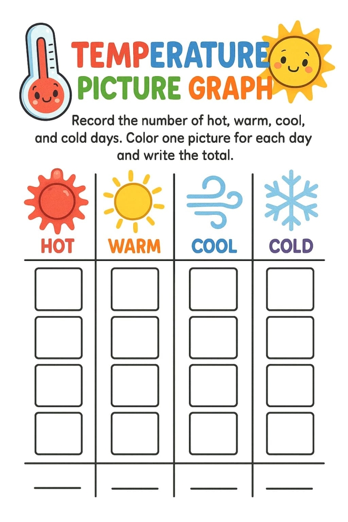 Integers and Rational Numbers worksheet for Second Grade Worksheet featuring the My Internal Weather Report activity for second graders to explore their emotions. Engaging visual for understanding feelings through weather metaphors.