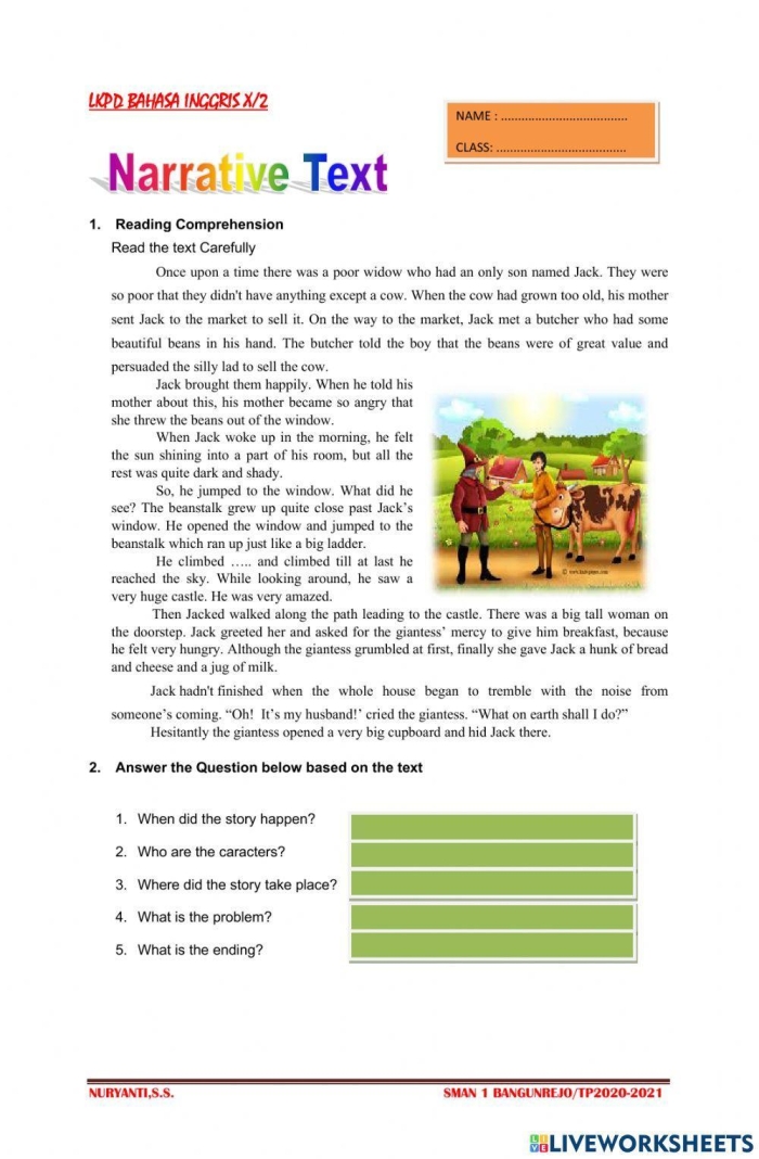 Understanding Narrative Genres Worksheet for Third Grade Students Third grade student creating a graphic organizer for different narrative genres on a worksheet