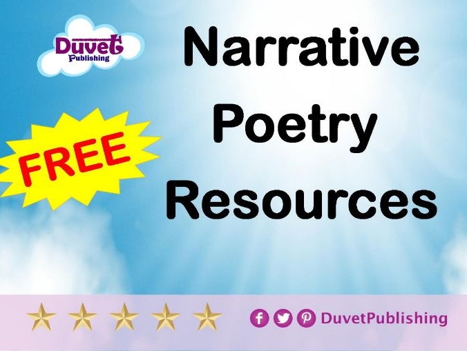 Third grade student writing a narrative poem with colorful pencils and worksheet paper