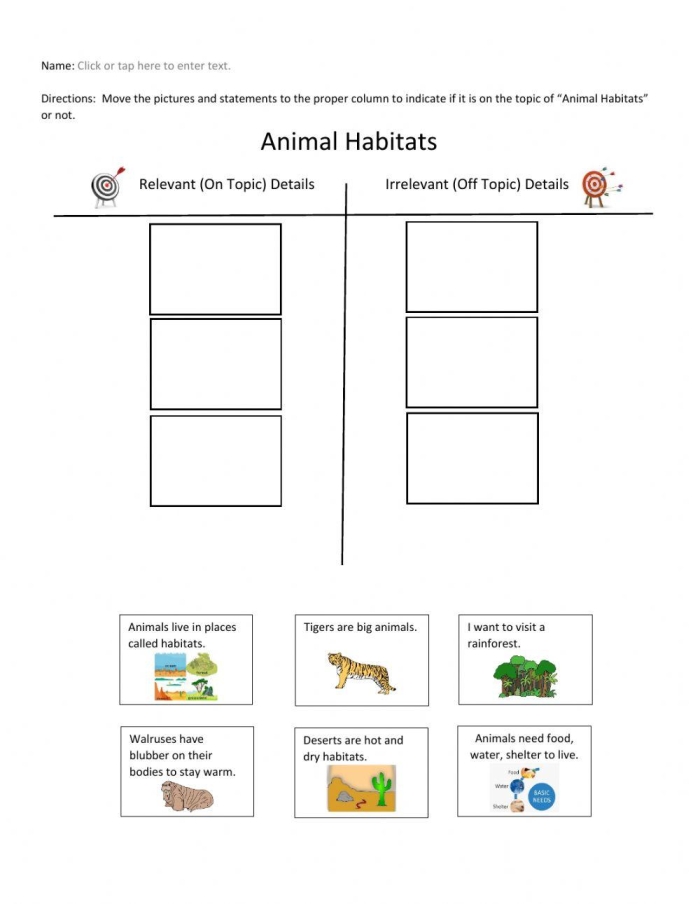 Narrative Writing Practice: Removing Irrelevant Details for Grade 6 Sixth-grade student worksheet showing narrative writing exercises focused on eliminating unnecessary details from a story passage