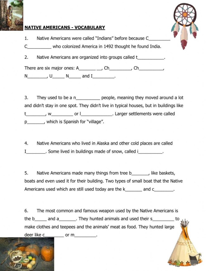 Native American Cultural Areas worksheet map activity for children Third grade student coloring a map of Native American cultural regions