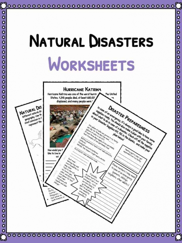 Causes and Effects of Natural Disasters Worksheet for Fifth Grade Lesson 24 Fifth grade students analyzing cause and effect relationships in a natural disasters reading passage