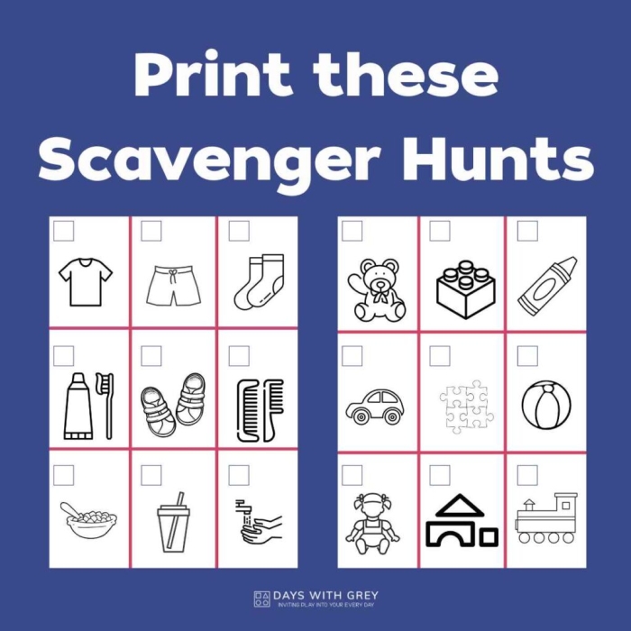 Number Theory Outdoor Scavenger Hunt Worksheet 21 Colorful Pre-K outdoor scavenger hunt worksheet for counting nature items