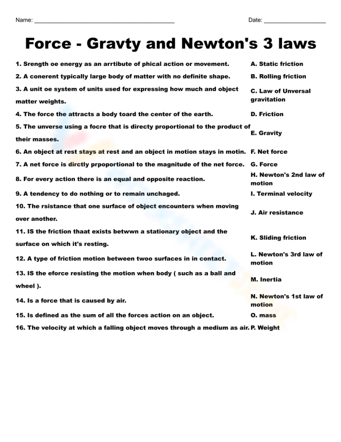 Engaging fifth-grade vocabulary activity related to Newton's Third Law Worksheet illustrating Newton's Third Law of motion with a playful sibling interaction