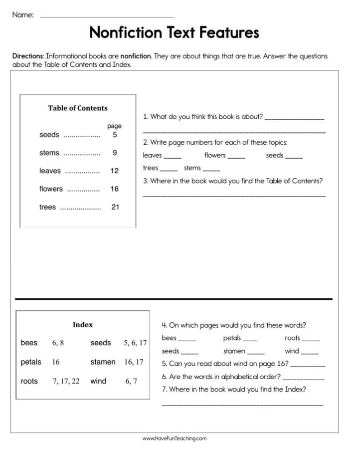 Wild, Wild Weather worksheet for practicing reading comprehension skills Worksheet featuring nonfiction text features about extreme weather for third graders