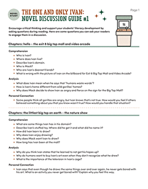 Geometry worksheet for Third Grade Pre-reading activity worksheet for The One and Only Ivan by Katherine Applegate, designed for third-grade geometry lessons. Engaging exercise to prepare students for reading the novel.