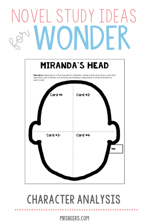 Multiplication worksheet for Fourth Grade Character Tracker worksheet for R.J. Palacio's Wonder, designed for fourth-grade students. Novel Study: Wonder - Character Tracker graphic organizer for analyzing characters.
