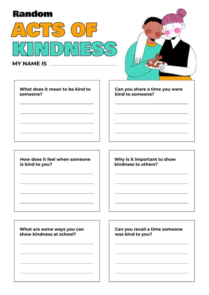 Novel Study: Wonder - Acts of Kindness Worksheet for Life Science Worksheet activity for the novel Wonder focusing on acts of kindness for fourth graders