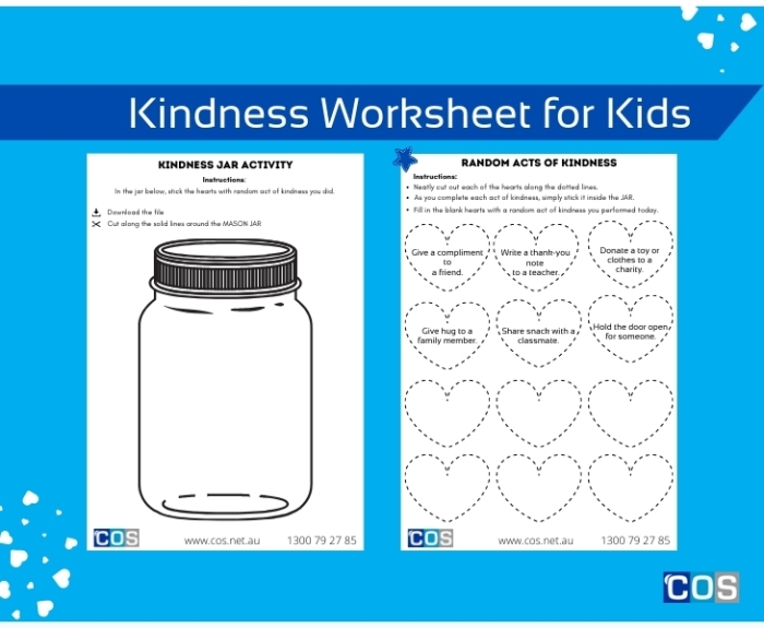 Acts of Kindness Activity for Novel Study: Wonder, Grade 4 Worksheet for exploring acts of kindness related to the novel Wonder by R.J. Palacio
