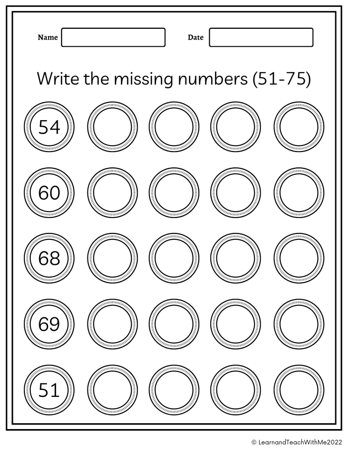 Geometry worksheet for First Grade Numbers to 100 worksheet designed for first graders to practice counting. Engaging activity to assess students' understanding of numerals up to 100.