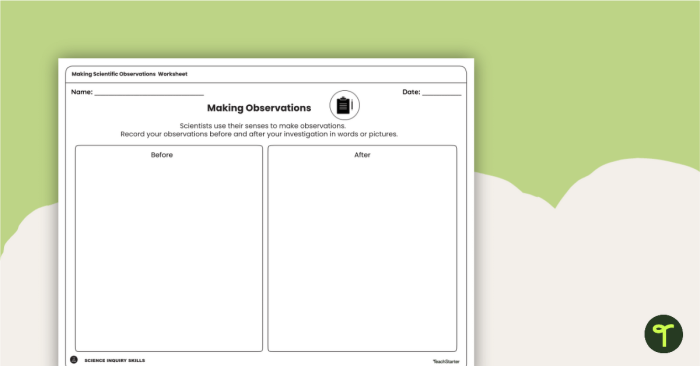Worksheet featuring a fun coloring activity to enhance observation skills for Pre-K children