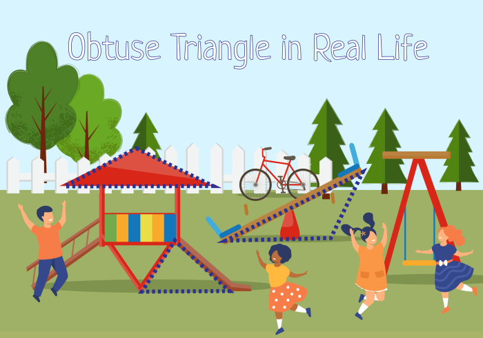 Worksheet featuring obtuse triangles for students to find missing base values
