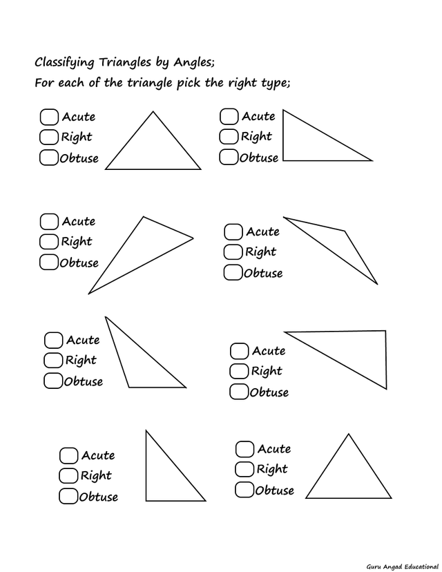 Worksheet featuring obtuse triangles for finding missing base values