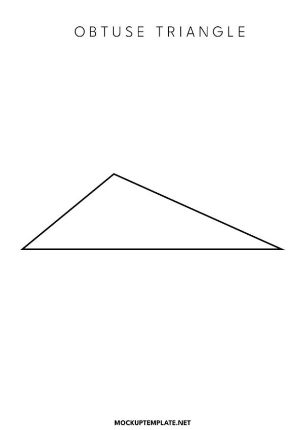 Worksheet featuring obtuse triangles for finding missing base values