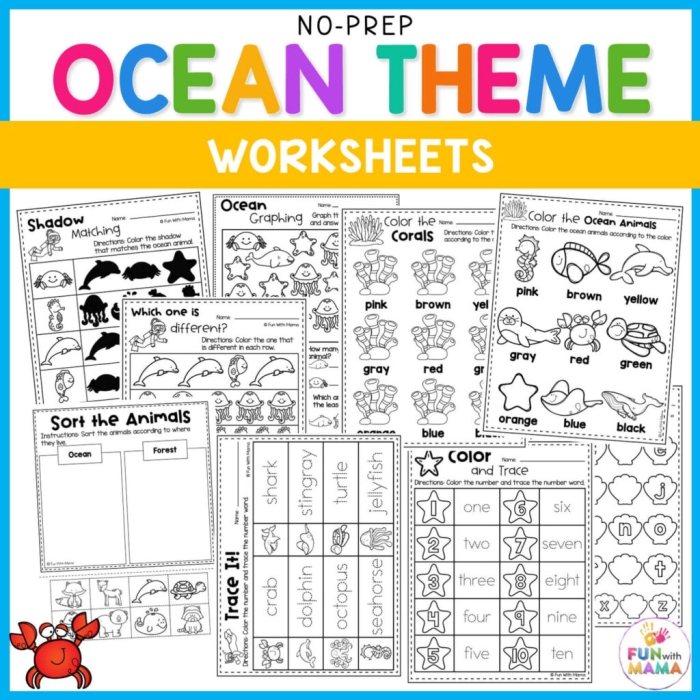 Third grade students identifying main ideas and supporting details in an ocean nonfiction text worksheet activity