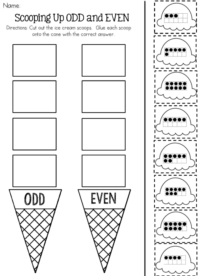 Reading worksheet for Numbers and Counting Worksheet featuring students identifying odd and even numbers through a fill-in-the-bubble format. Engaging odds and evens worksheet for practicing numbers and counting skills.